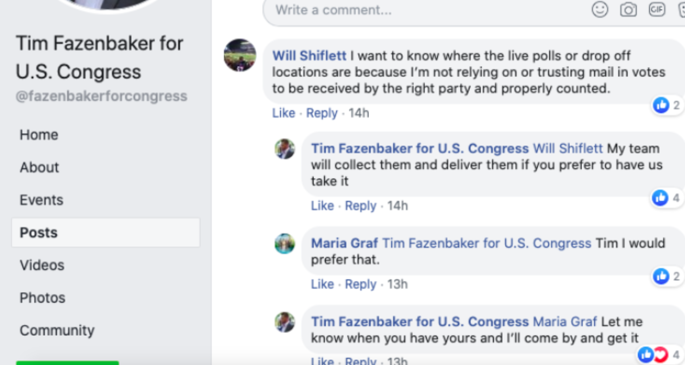 Facebook post
